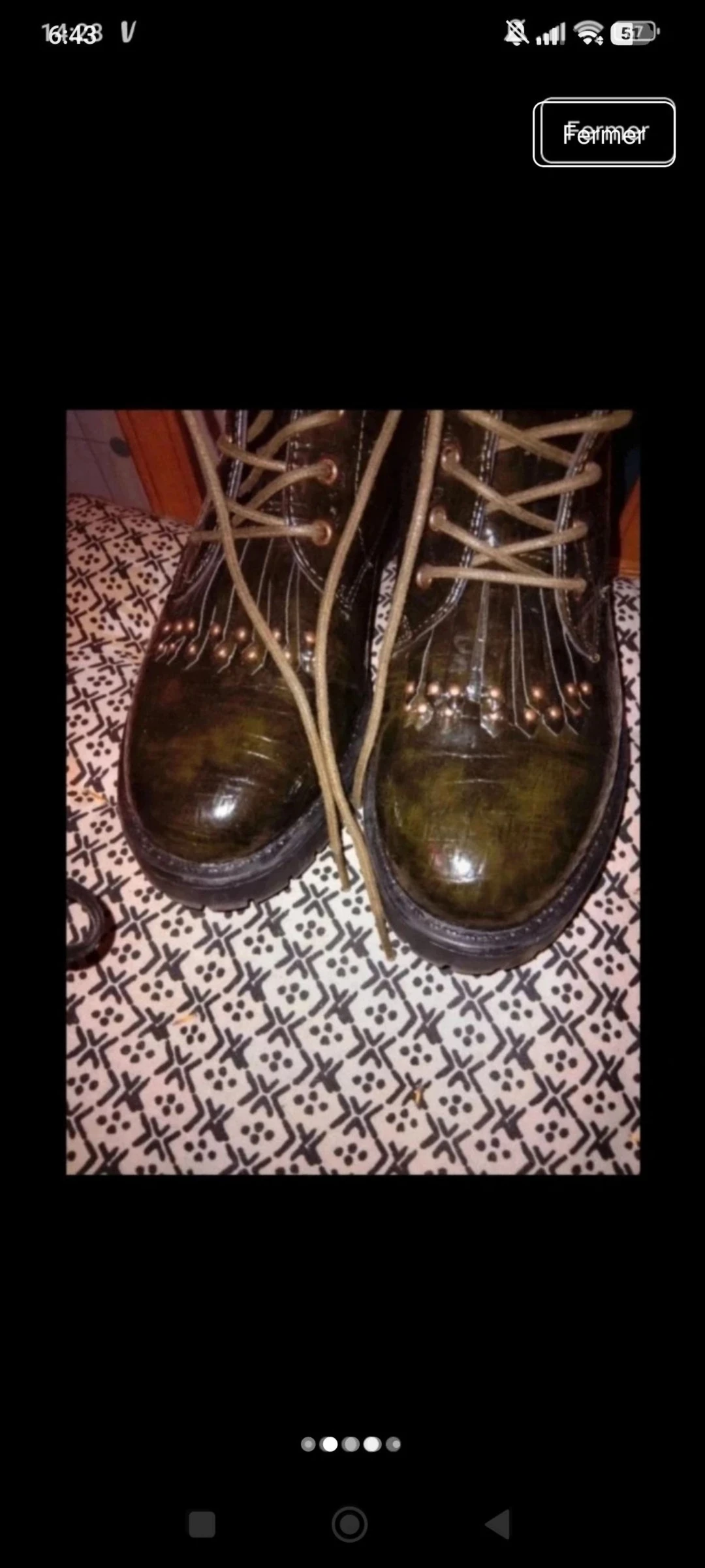 Botas com cadarço – photo 2